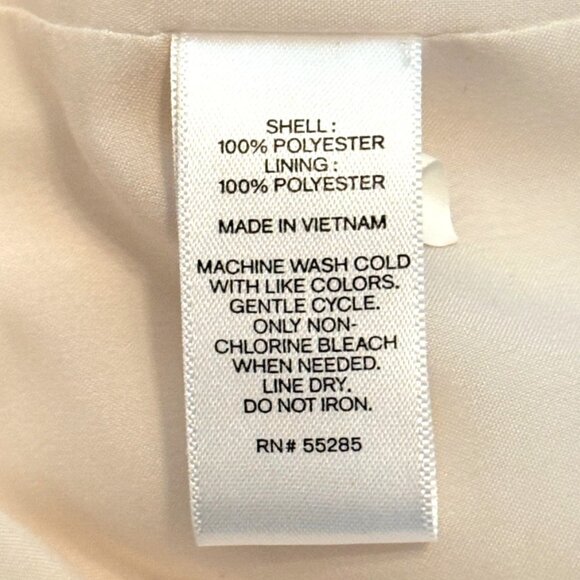 Express Cream Faux Fur Jacket Coat Furry Medium Large Short Teddy Fun - Picture 8 of 9